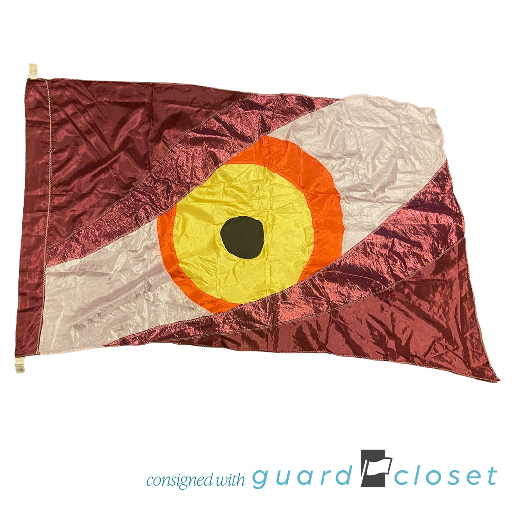 10 Warm Color Eye Flags