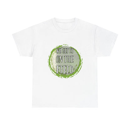 Marching Arts Team Tee — 'We Get It On The Field' Spirit Shirt