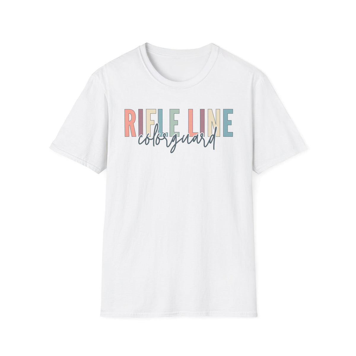 Starting Line Design Co - Rifle Line Colorful Varsity Tee