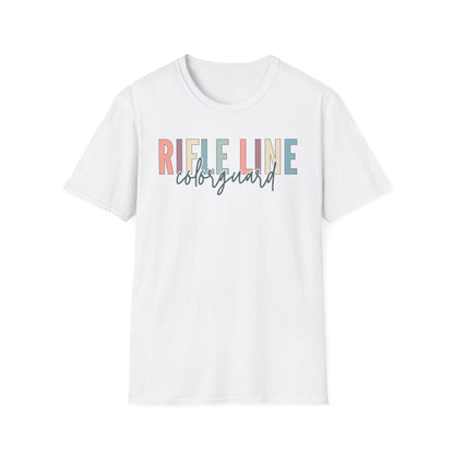 Starting Line Design Co - Rifle Line Colorful Varsity Tee