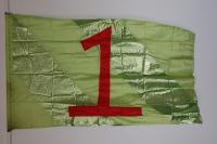 10 green number 1 flags