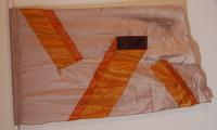 12 Brown gold Flags
