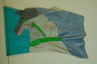 32 horse double sided flags