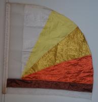 23 Flags (shown) + 4 Are Missing Bottom Brown/white Panel