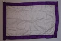 24 purple white flags