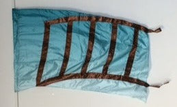 16 Blue Train Track Railroad Ladder Flags by McCormick's