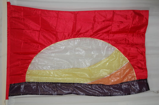 14 Red Rising Sun  Flags