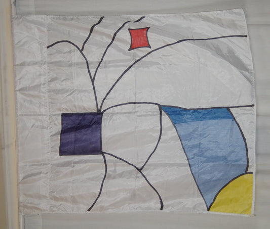 17 Abstract Painted Flags