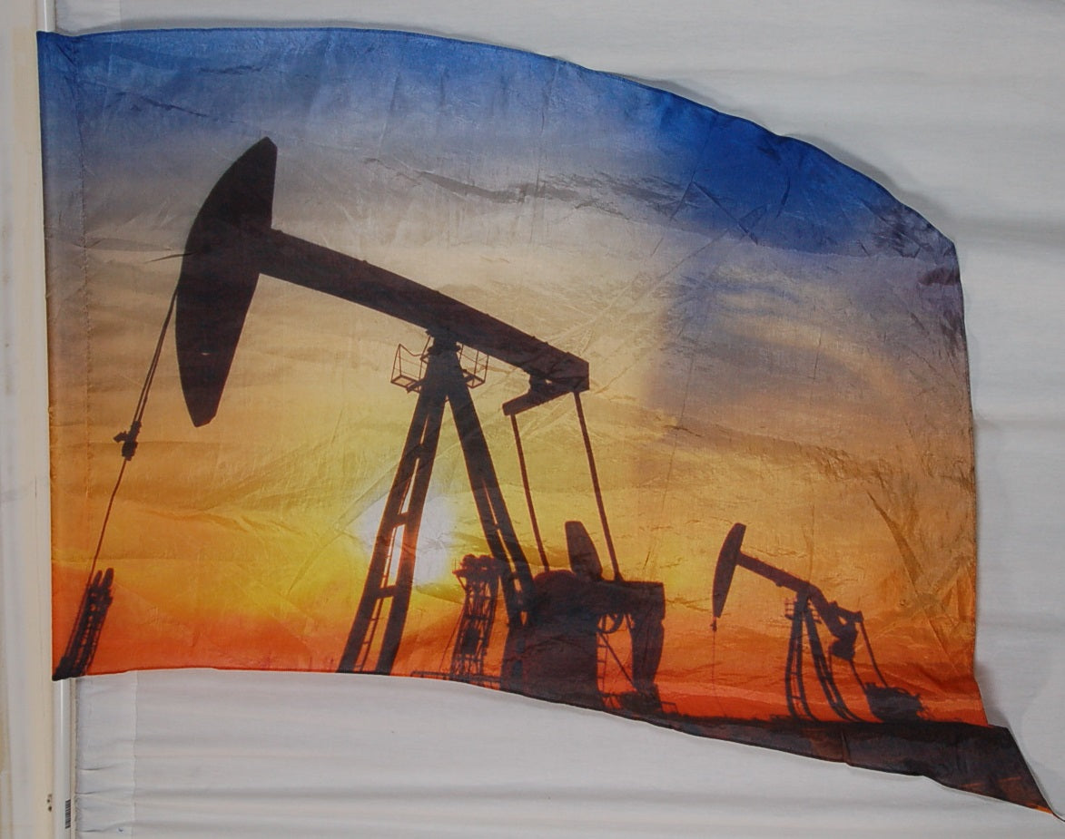 31 Oil Rig Western Winter Guard Tarps flags