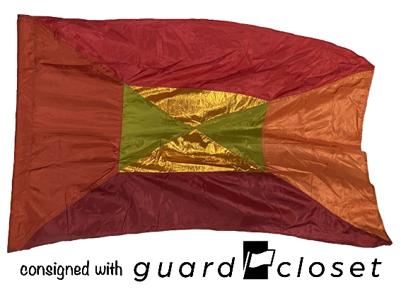 21 red orange green gold flags