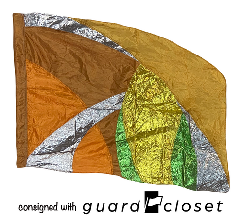 13 orange/green/silver flags guardcloset