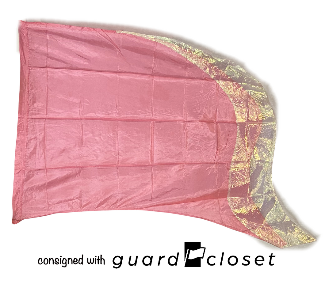 13 total warm color iridescent flags guardcloset