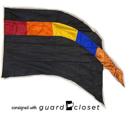 18 black red orange blue copper flags guardcloset