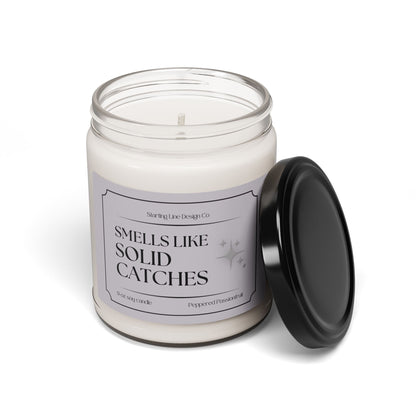 Starting Line Design Co - 'Smells Like Solid Catches' - Funny Colorguard Winterguard Candle