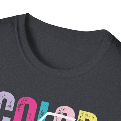 Starting Line Design Co - Custom Mascot Colorful Lightning Bolt Colorguard Tee