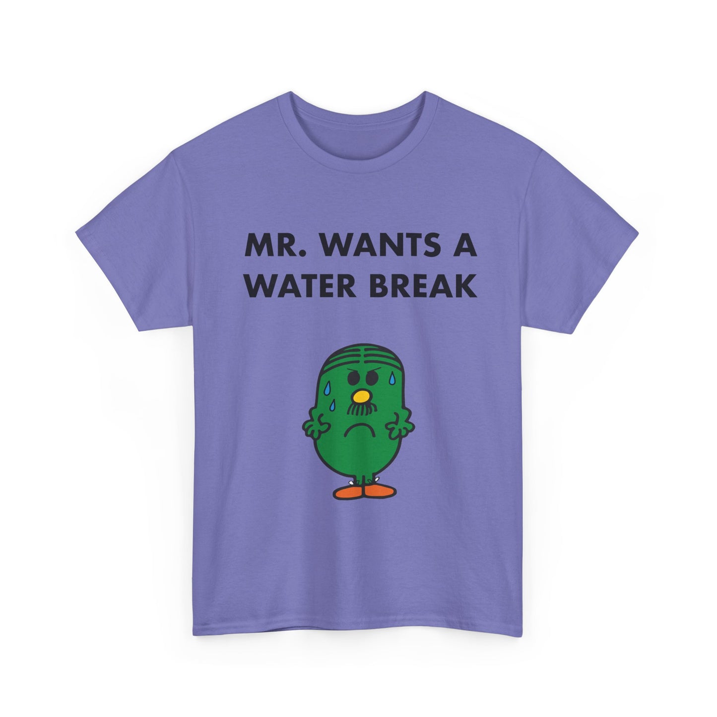 MR. WANTS A WATER BREAK Tee — Playful Band & Crew Shirt