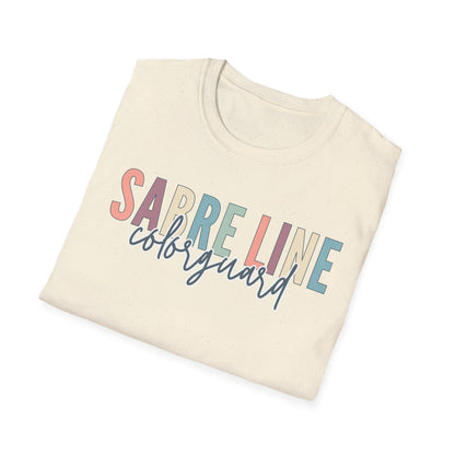 Starting Line Design Co - Sabre Line Colorful Varsity Tee