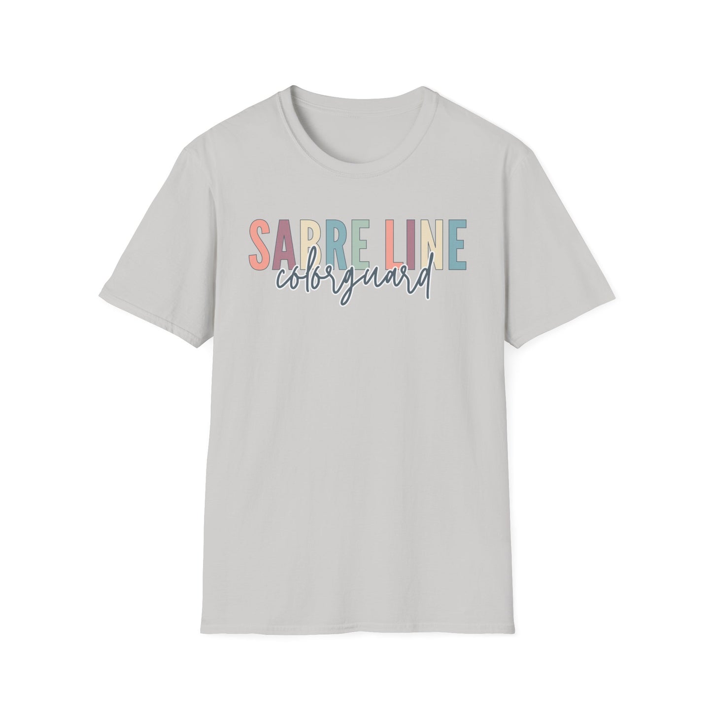 Starting Line Design Co - Sabre Line Colorful Varsity Tee