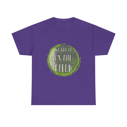 Marching Arts Team Tee — 'We Get It On The Field' Spirit Shirt