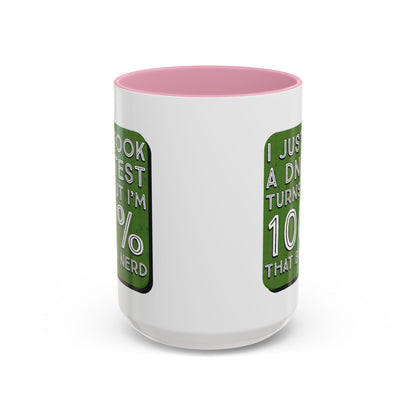 Band Nerd Mug — “I Just Took a DNA Test Turns Out I’m 100% That Band Nerd” Coffee Cup