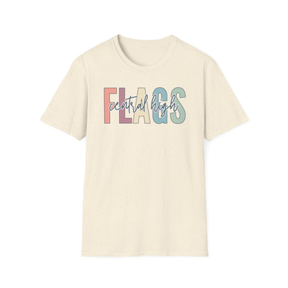 Starting Line Design Co - Custom Colorful Varsity Flags Tee