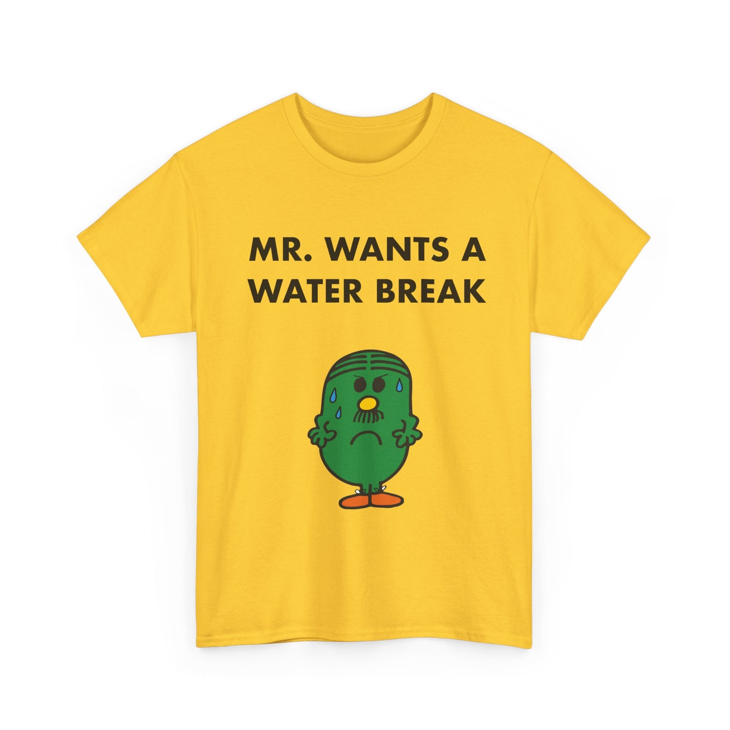 MR. WANTS A WATER BREAK Tee — Playful Band & Crew Shirt