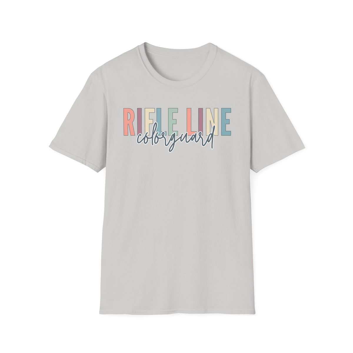 Starting Line Design Co - Rifle Line Colorful Varsity Tee