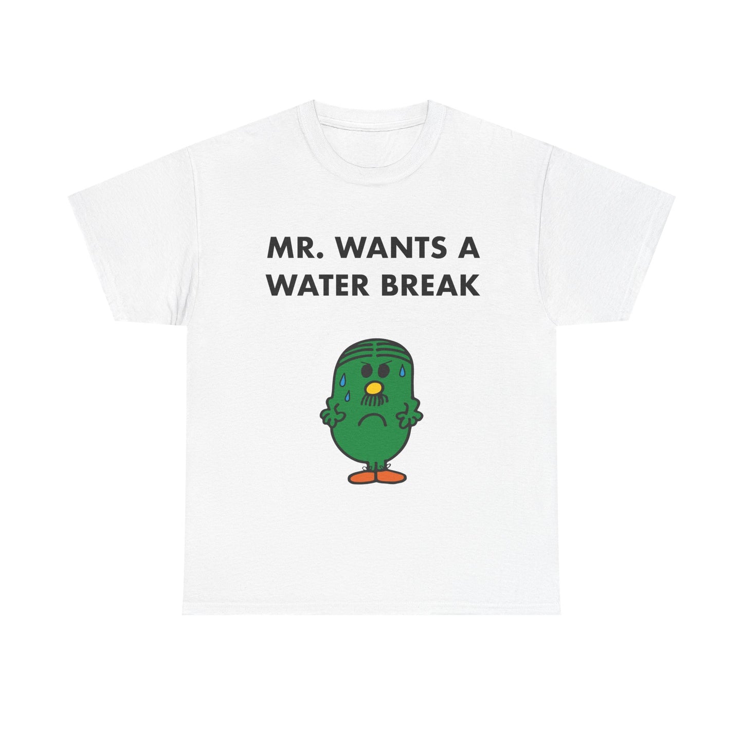 MR. WANTS A WATER BREAK Tee — Playful Band & Crew Shirt