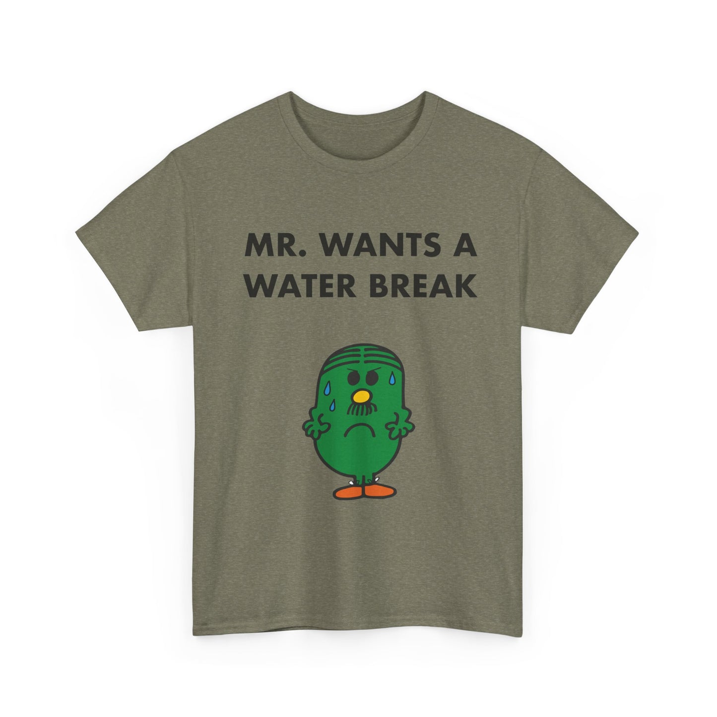 MR. WANTS A WATER BREAK Tee — Playful Band & Crew Shirt