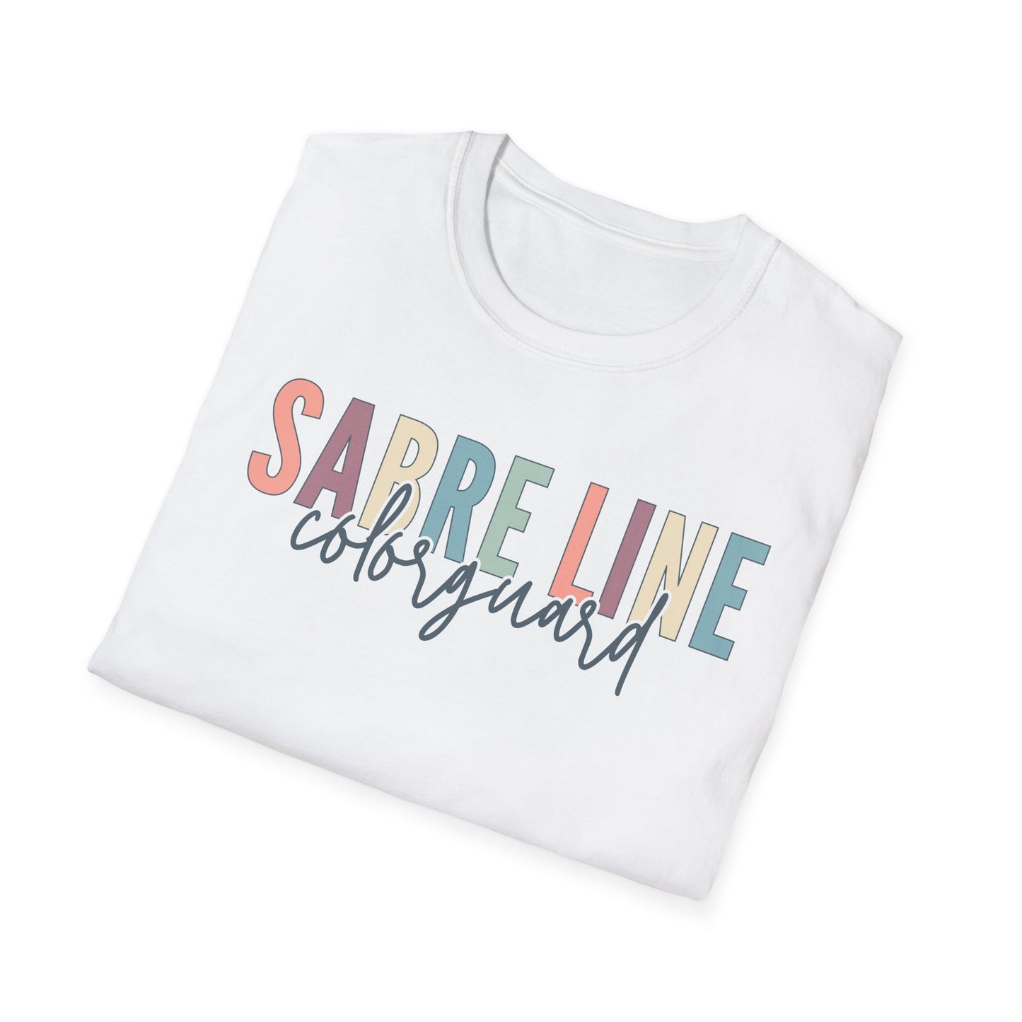 Starting Line Design Co - Sabre Line Colorful Varsity Tee