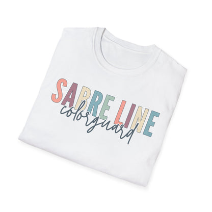 Starting Line Design Co - Sabre Line Colorful Varsity Tee