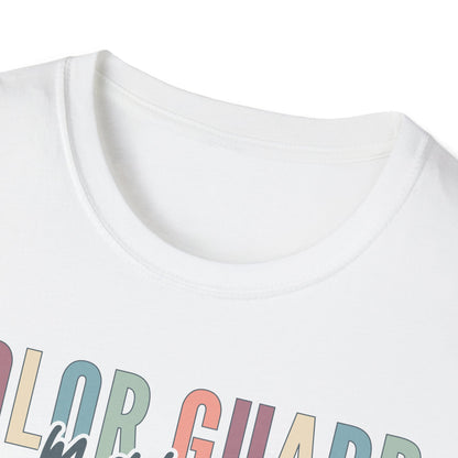 Starting Line Design Co - Custom Colorguard Colorful Varsity Tee for Mama, Grandma, Sister, Auntie, etc.