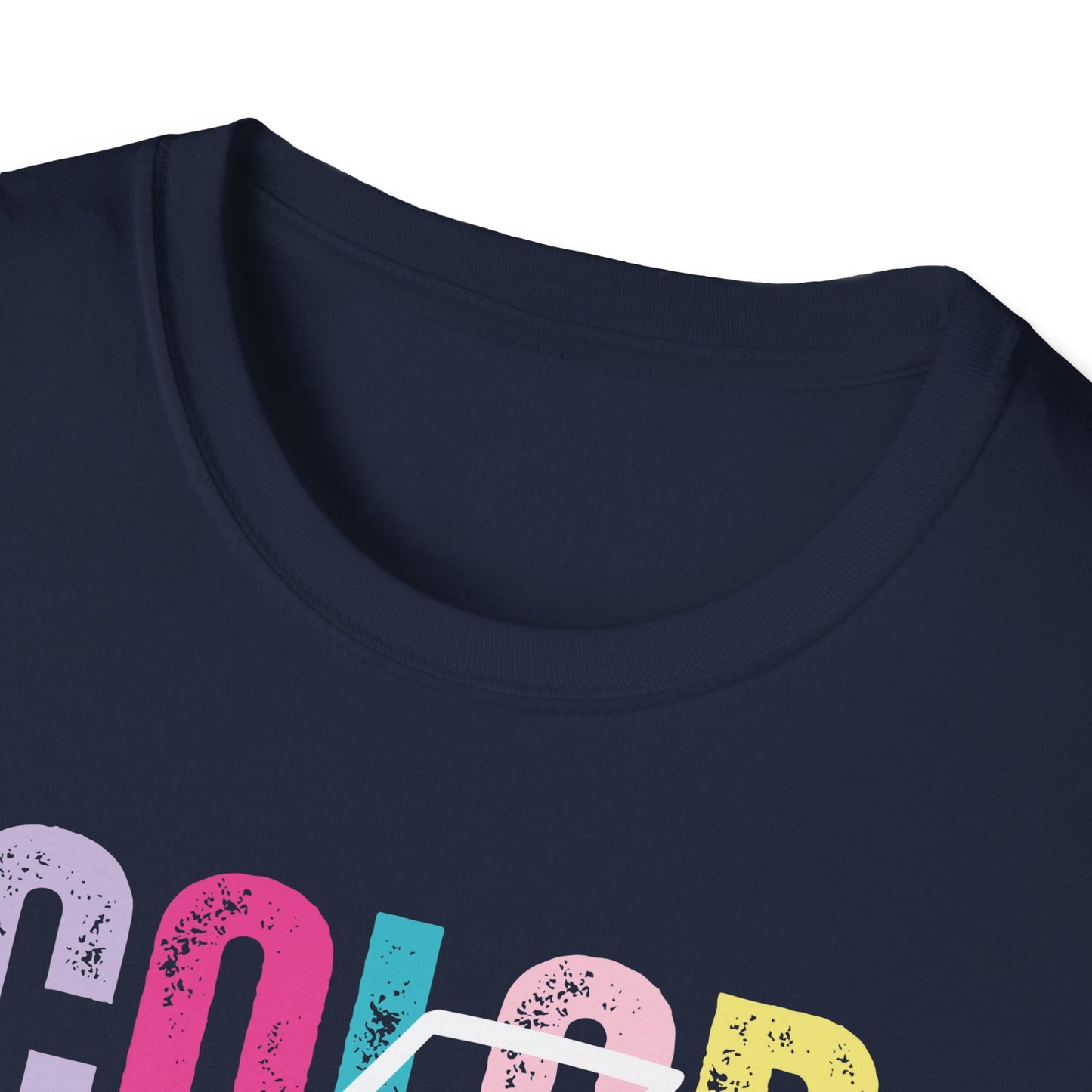 Starting Line Design Co - Custom Mascot Colorful Lightning Bolt Colorguard Tee