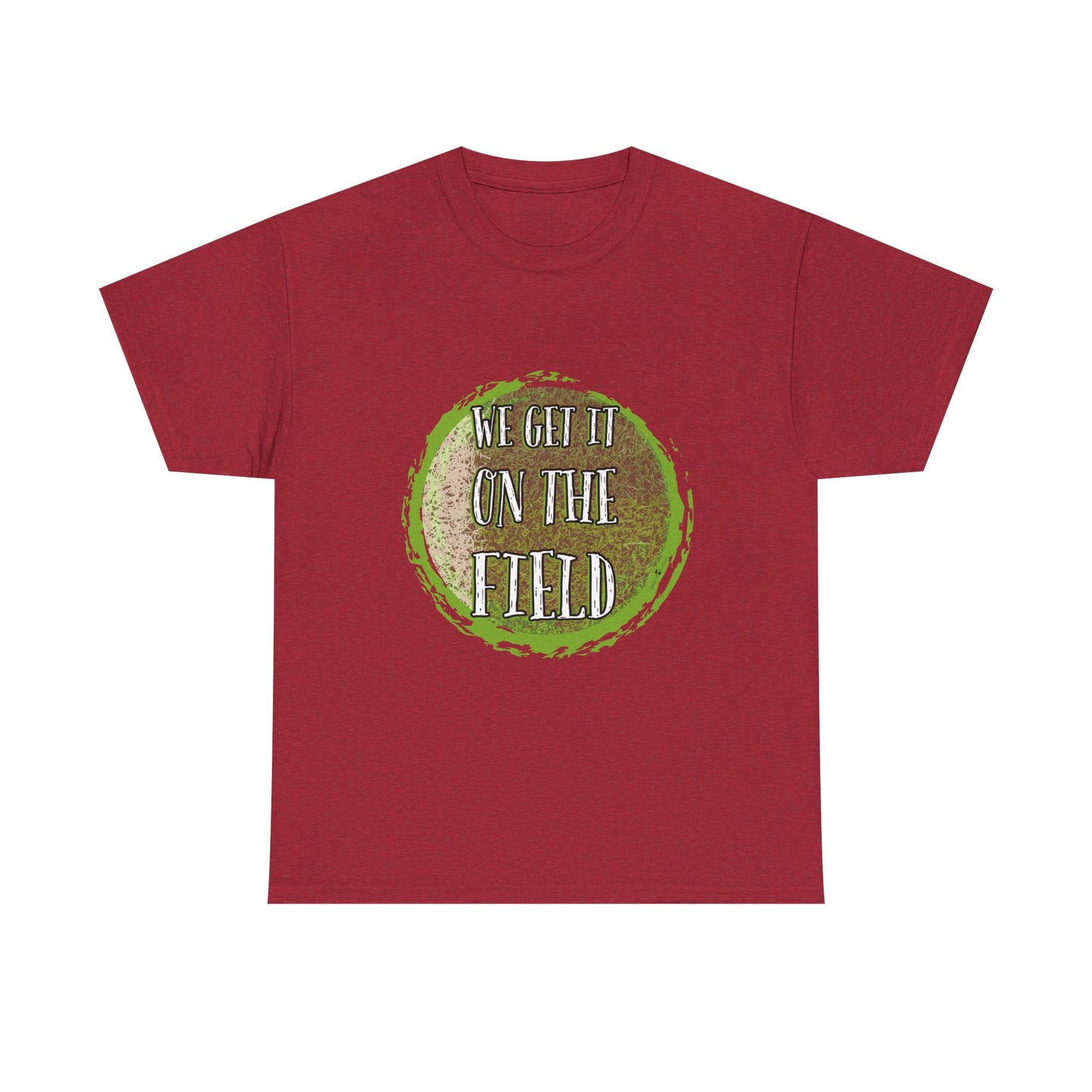 Marching Arts Team Tee — 'We Get It On The Field' Spirit Shirt