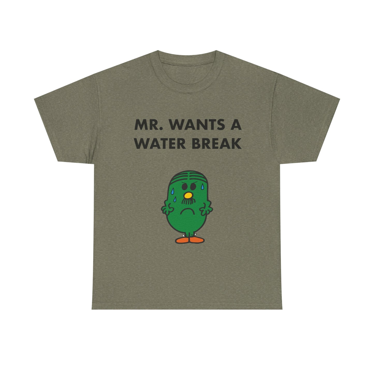 MR. WANTS A WATER BREAK Tee — Playful Band & Crew Shirt