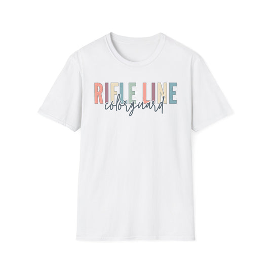 Starting Line Design Co - Rifle Line Colorful Varsity Tee