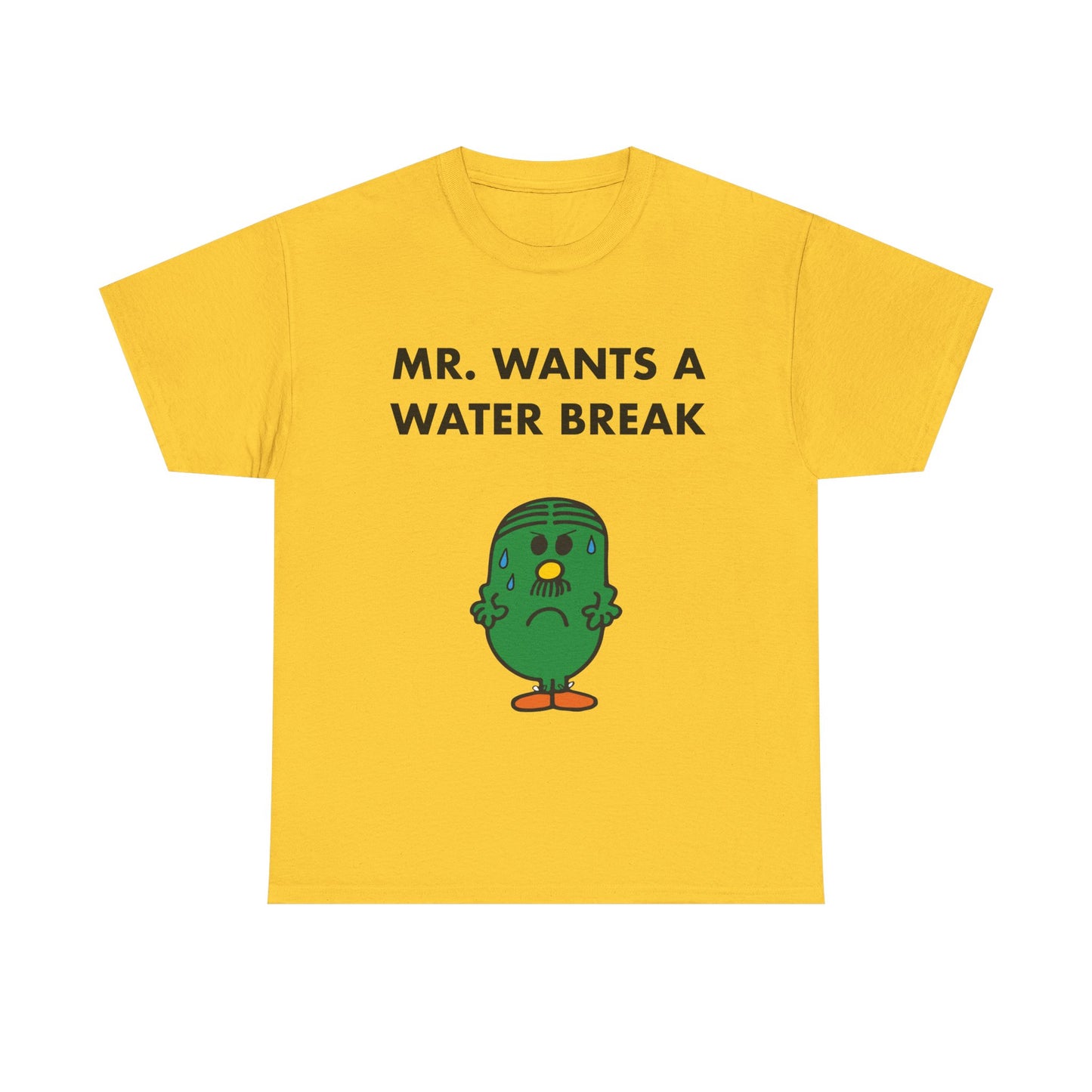 MR. WANTS A WATER BREAK Tee — Playful Band & Crew Shirt
