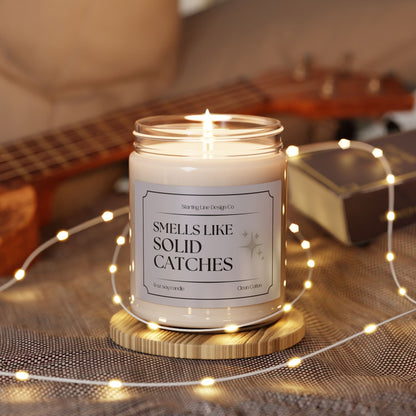 Starting Line Design Co - 'Smells Like Solid Catches' - Funny Colorguard Winterguard Candle