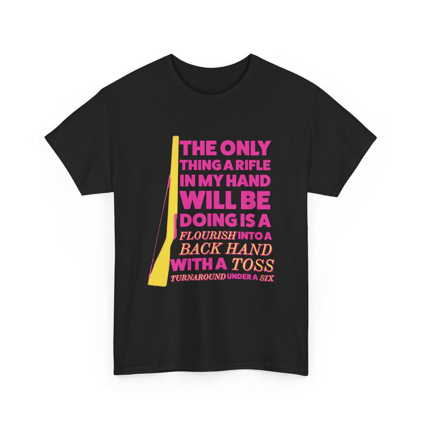 Rifle Flourish Graphic Tee — Colorguard & Marching Arts