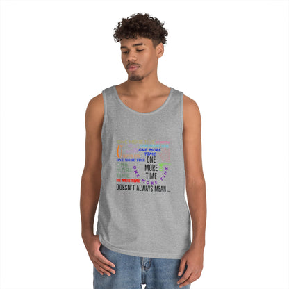 Pastel Word‑Art Tank — Marching Life (Unisex)