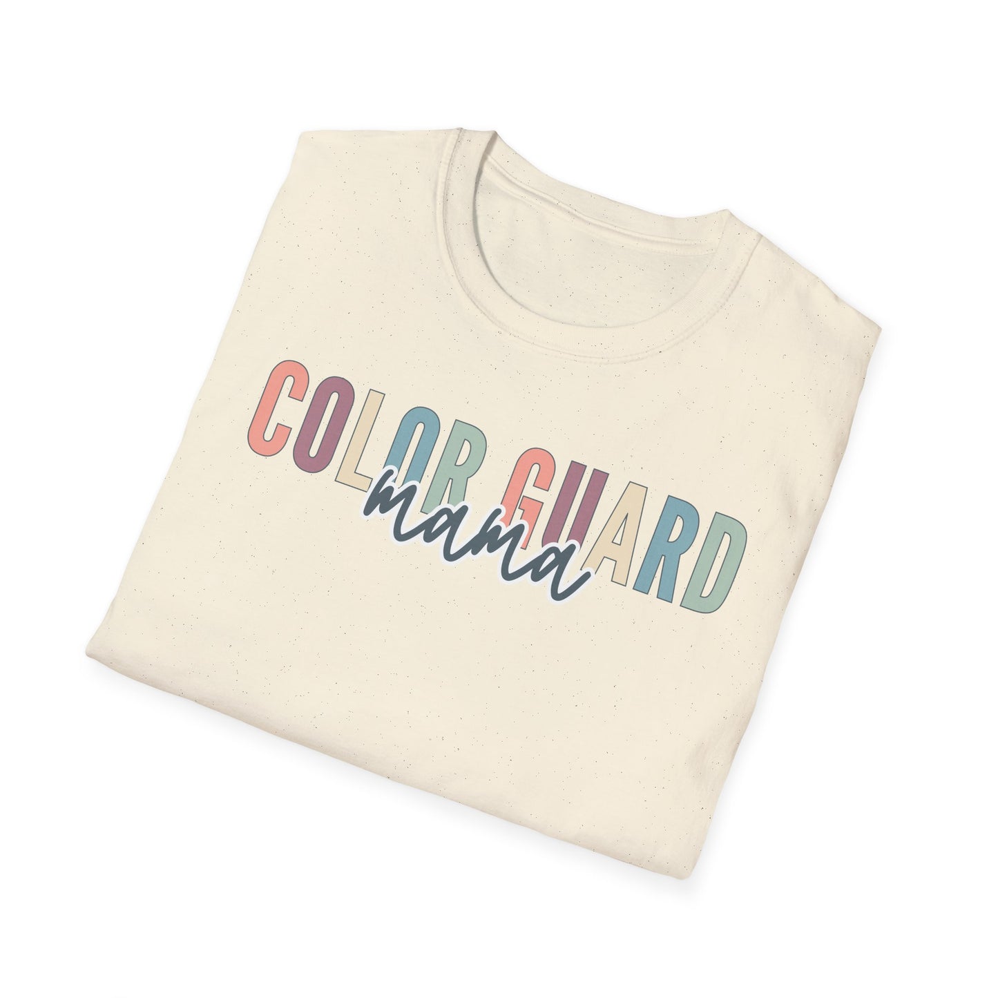 Starting Line Design Co - Custom Colorguard Colorful Varsity Tee for Mama, Grandma, Sister, Auntie, etc.