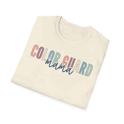 Starting Line Design Co - Custom Colorguard Colorful Varsity Tee for Mama, Grandma, Sister, Auntie, etc.
