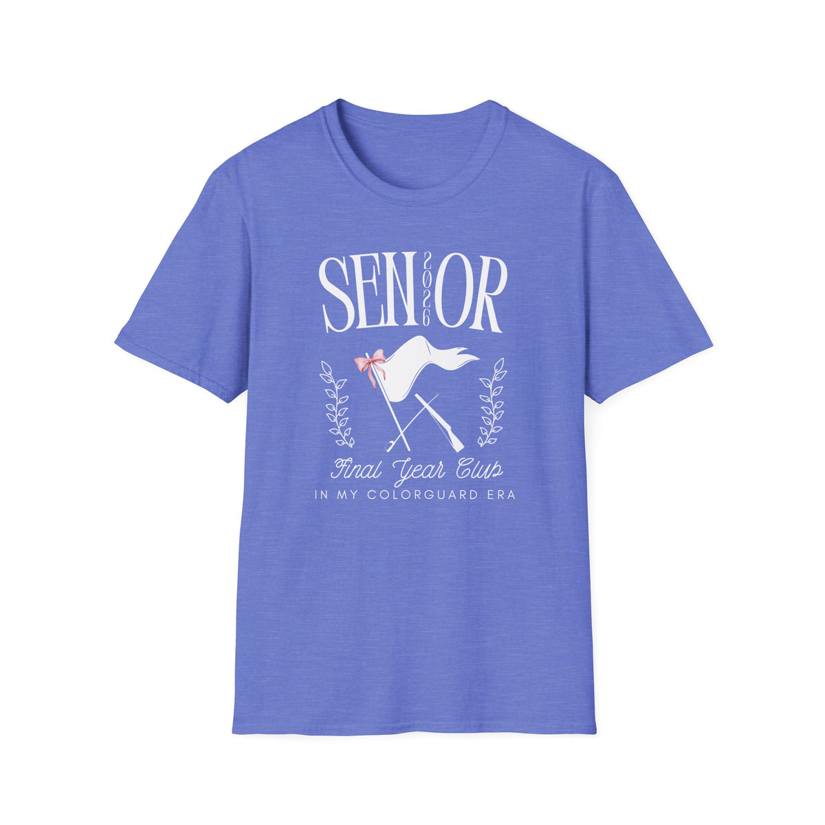Starting Line Design Co - Custom Graduation Year Colorguard Senior Social Club Tee
