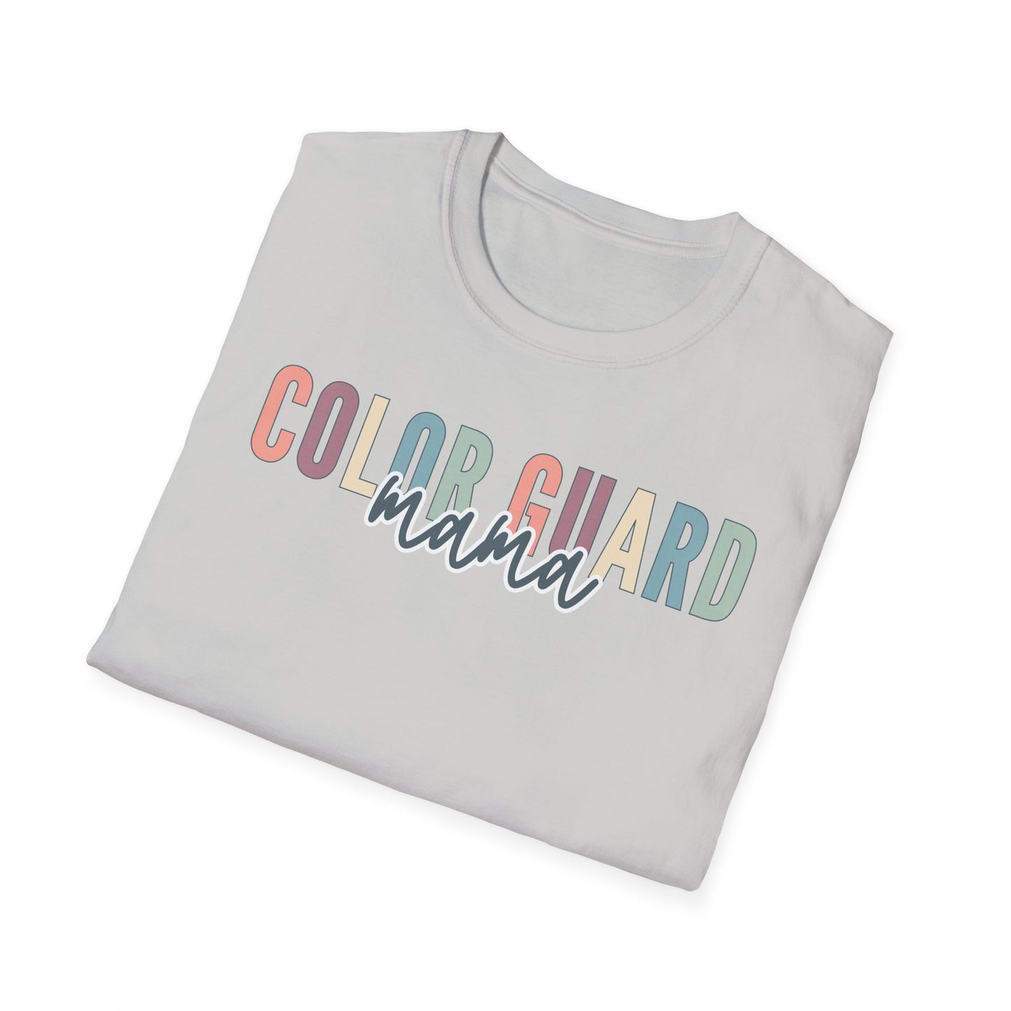 Starting Line Design Co - Custom Colorguard Colorful Varsity Tee for Mama, Grandma, Sister, Auntie, etc.