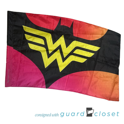 10 Multi Color Varied Superhero Flags by Showday