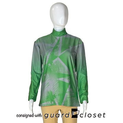 Multi Color and Gray Abstract Performance Tops | Digital Performance Gear | Set of 80