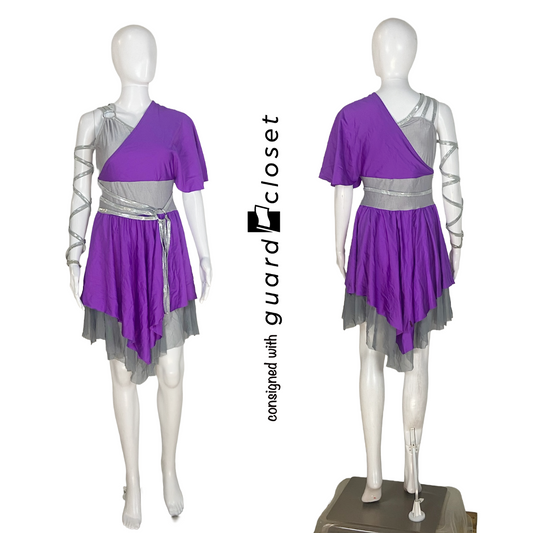 20 Purple Silver Gray Dresses G1181 Cassia Dress by A Wish Come True