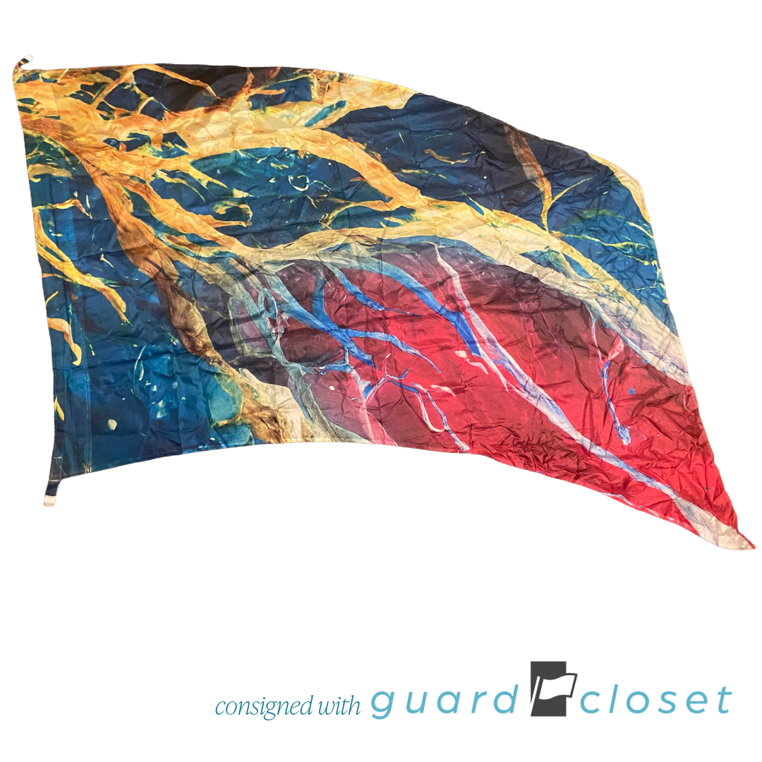 13 Multi Color Abstract Branches Flags