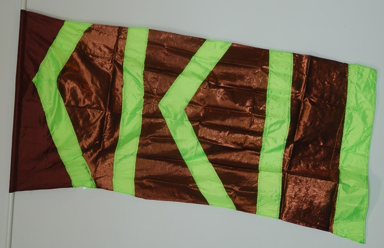 6 Brown Green Flags