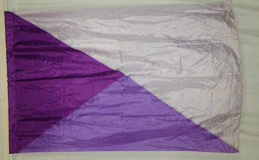 21 Purple Angular Flags
